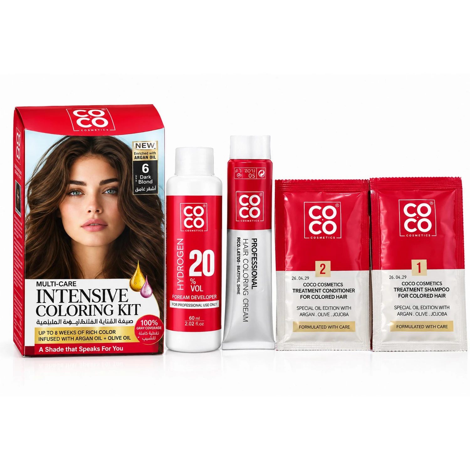 Intensive Coloring Kit Dark Blonde No. 6