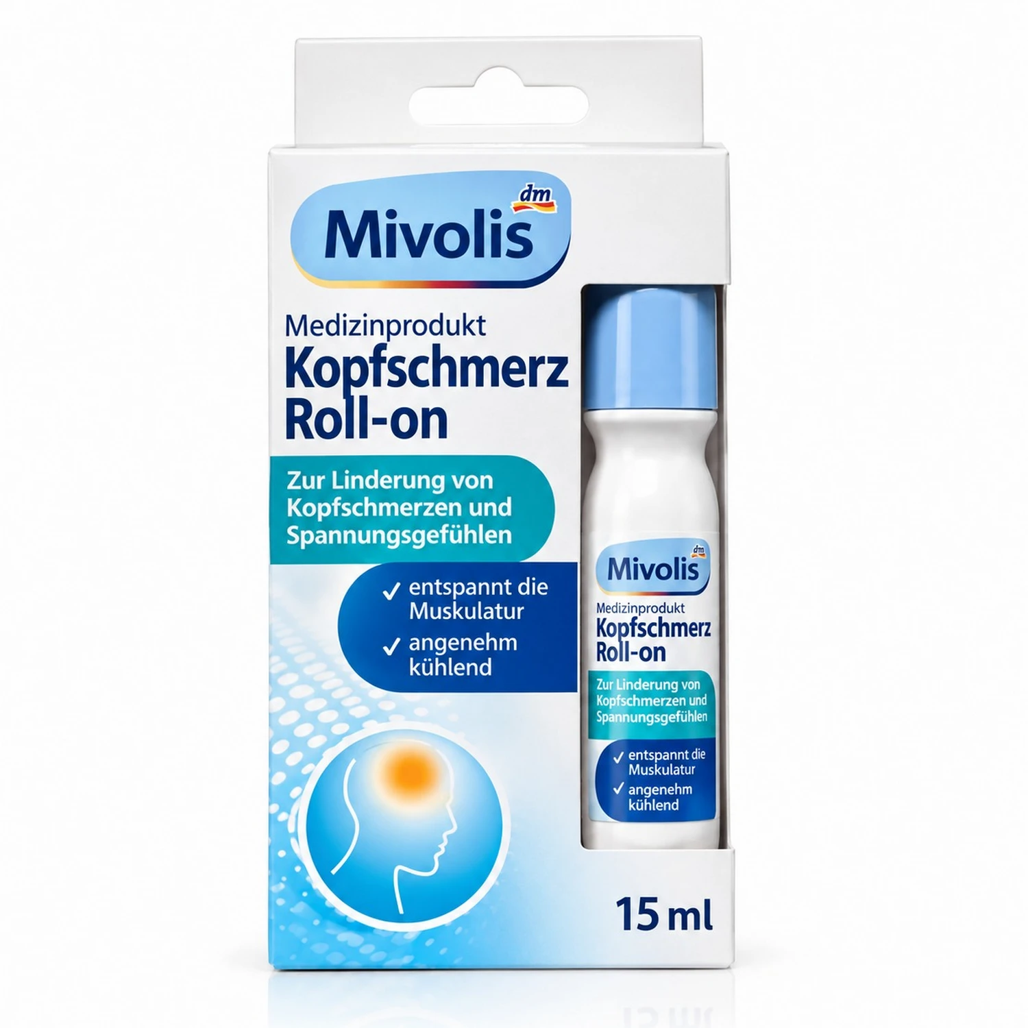 Headache Relief Roll-On for Headache & Stress Relief – 15 ml