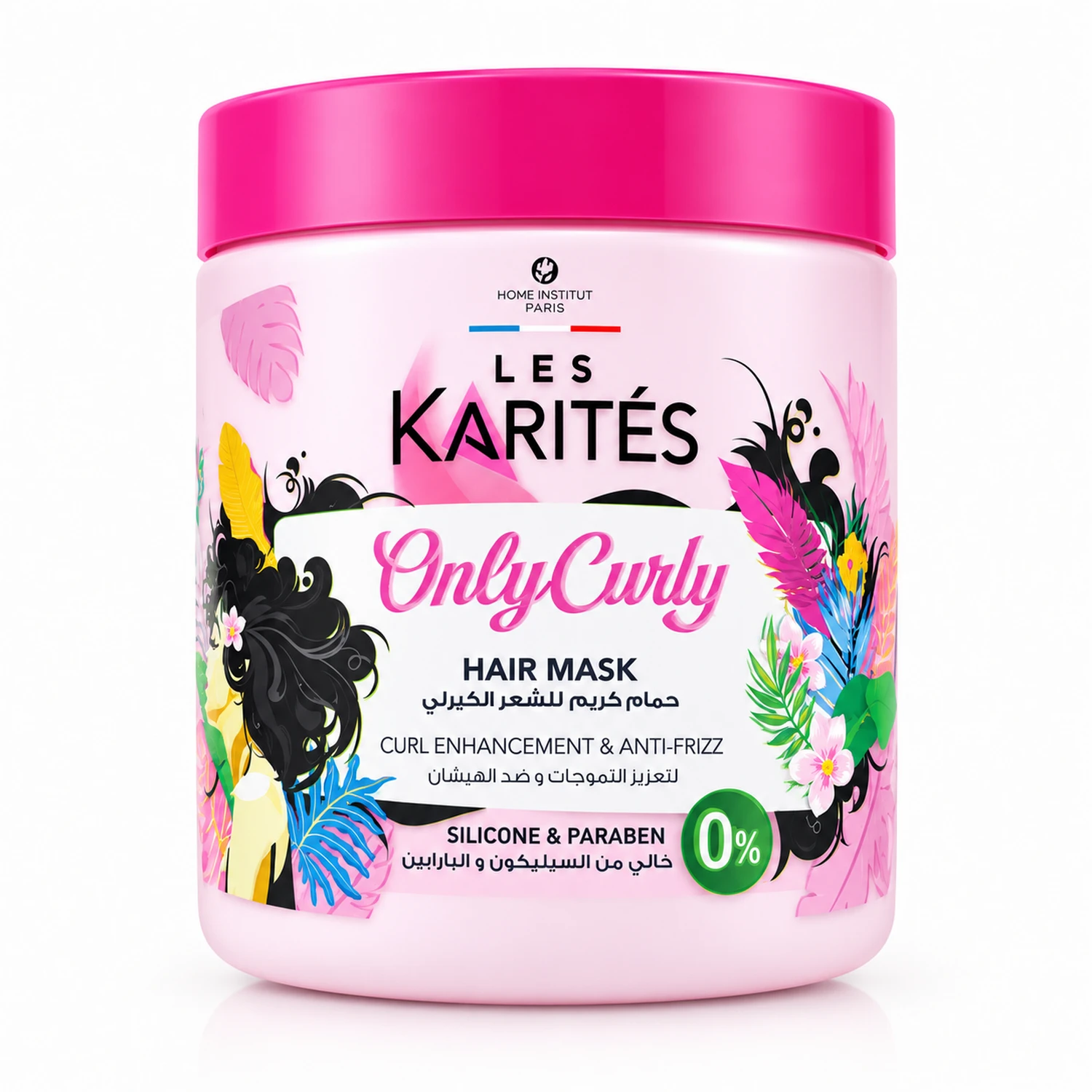 Tropical Fruit Hair Cream Bath for Curly Hair 475 ml