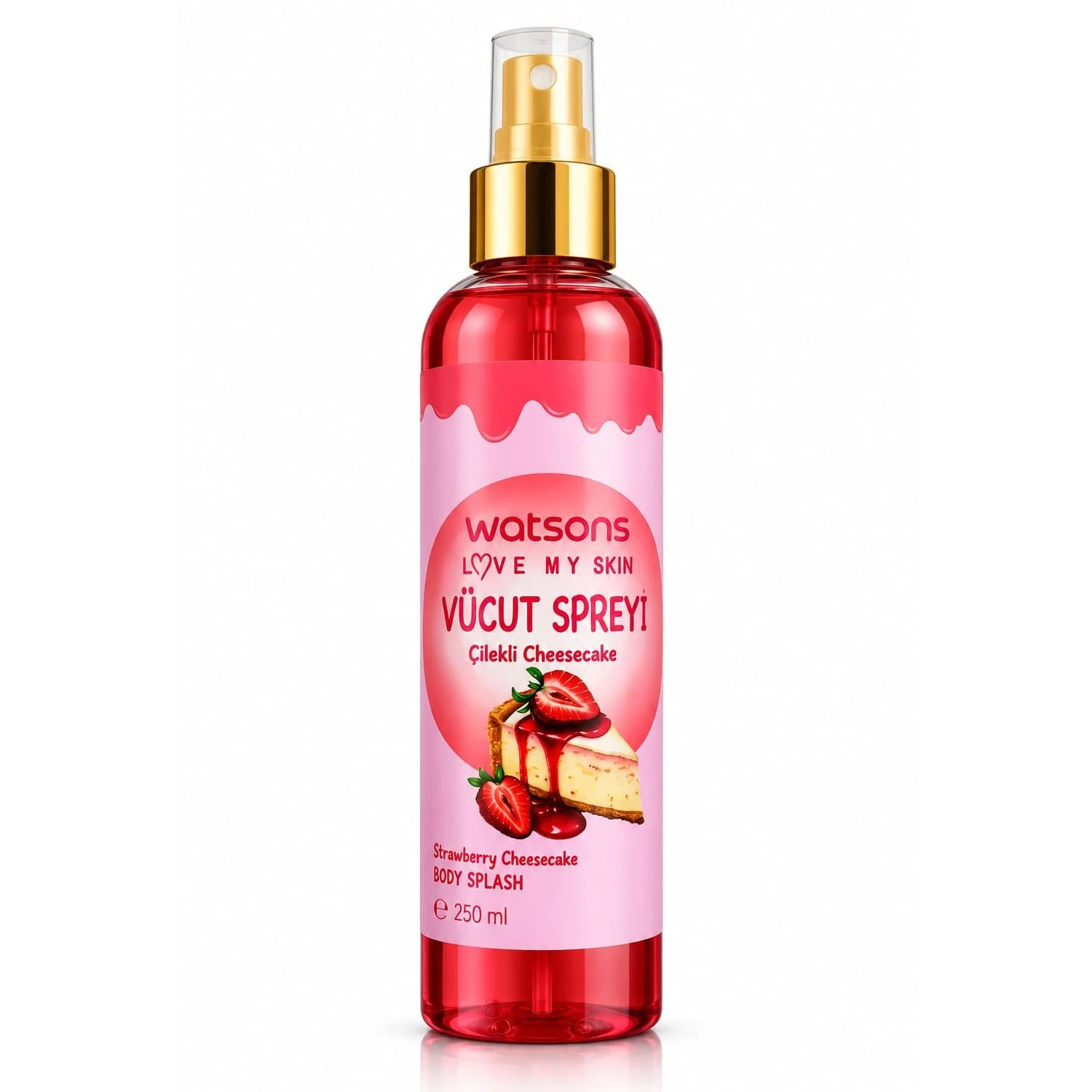 Strawberry Cheesecake Body Splash (250ml)