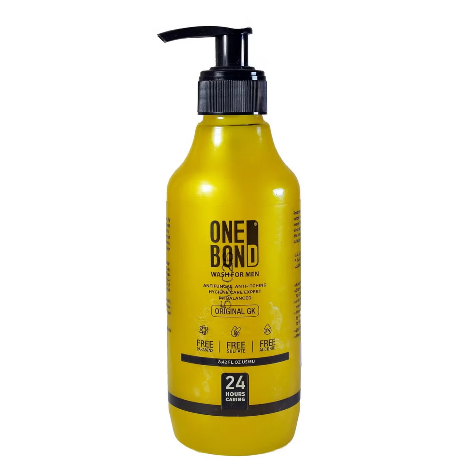 Men’s Intimate Wash – Daily Cleansing & Freshness Care – Yellow – 300 ml